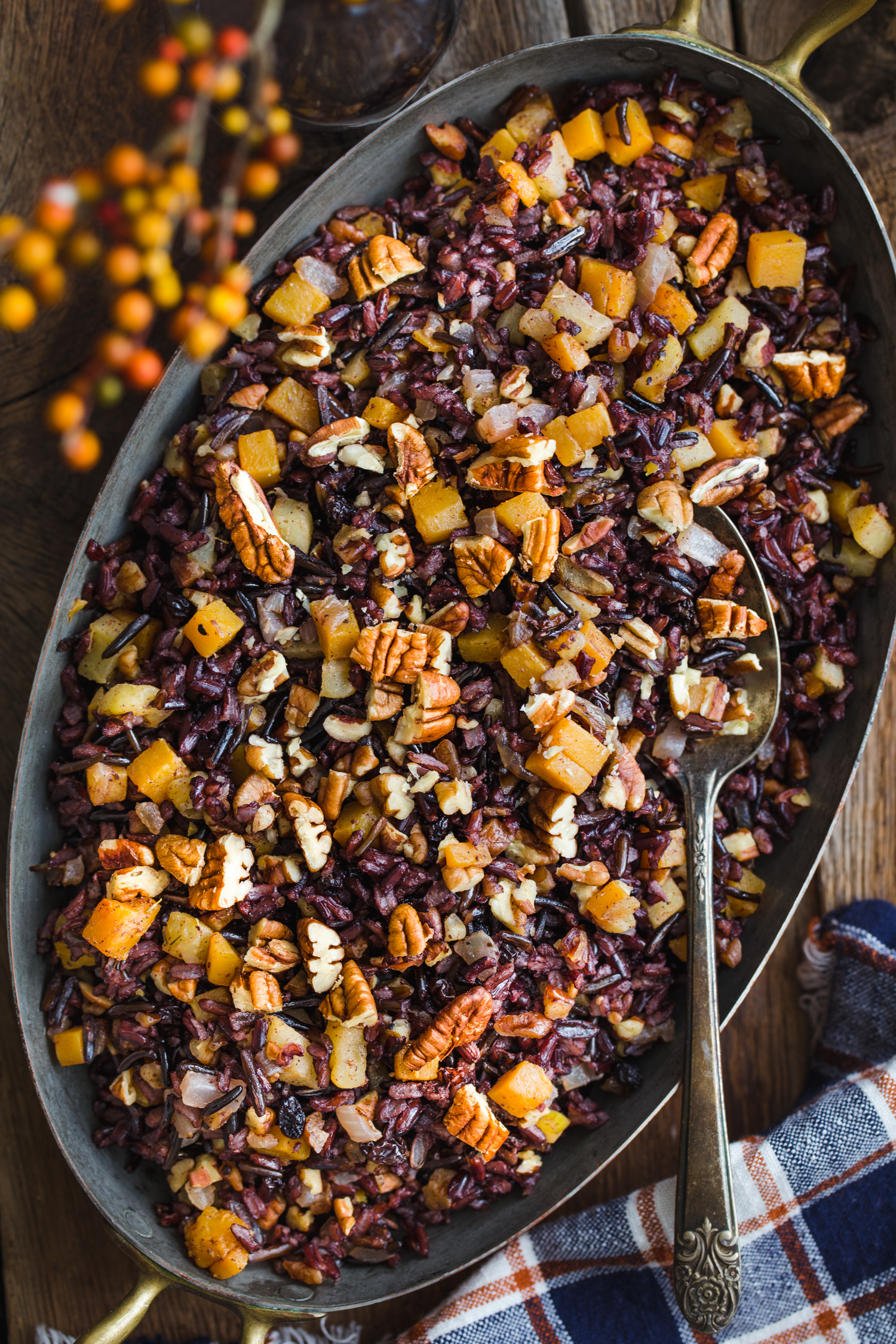 Pecan Wild Rice Pilaf - Jelly Toast