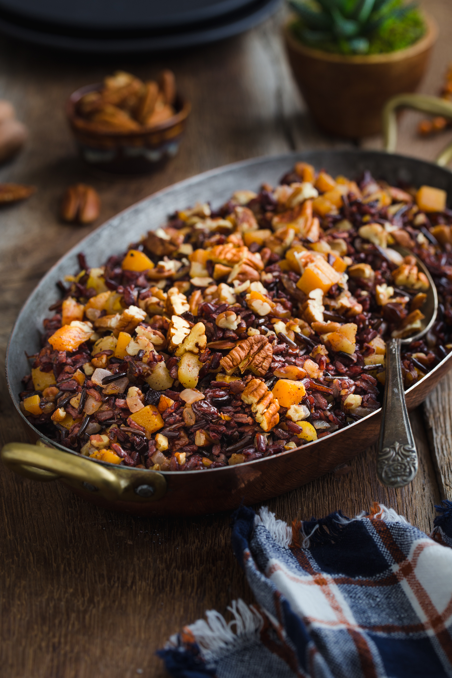 Pecan Wild Rice Pilaf - Jelly Toast