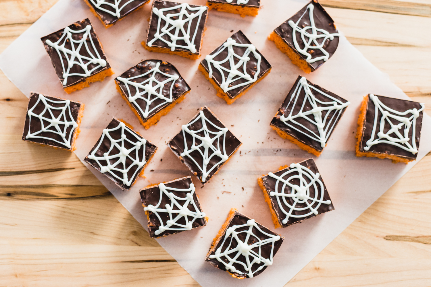 Spider Web Cereal Treats from Jelly Toast Blog