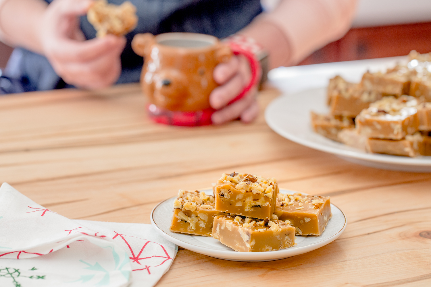 Gingerbread Marshmallow Fudge