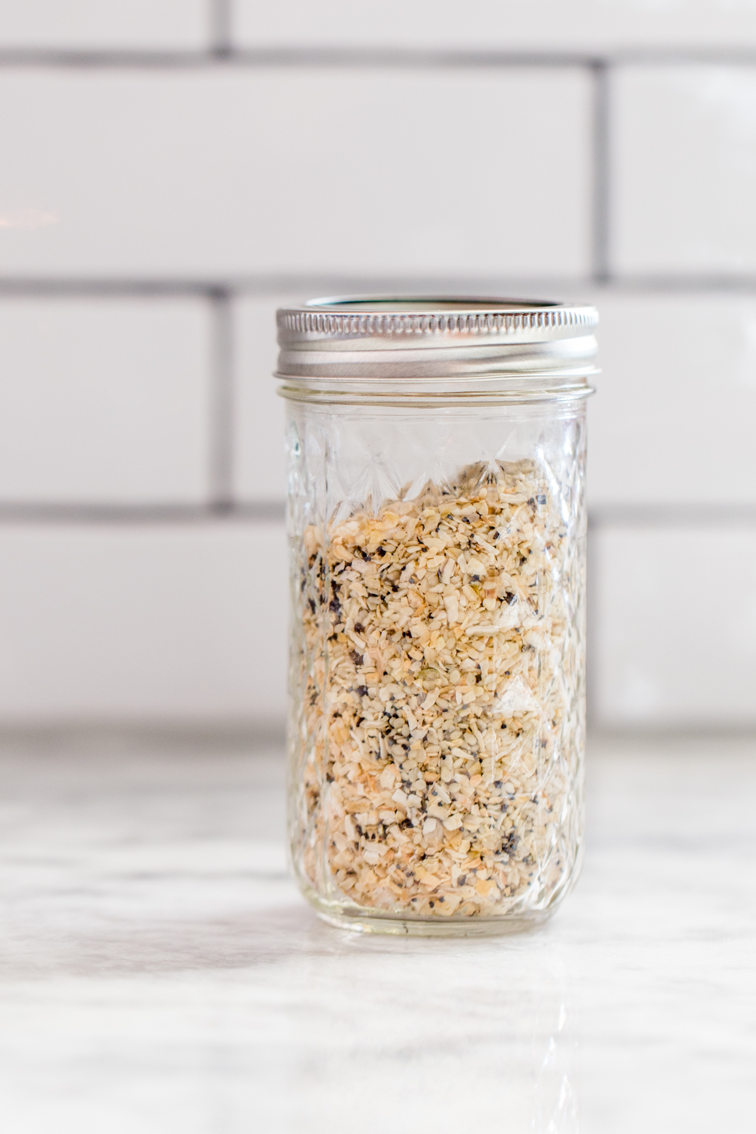 jar of everything bagel seasoning