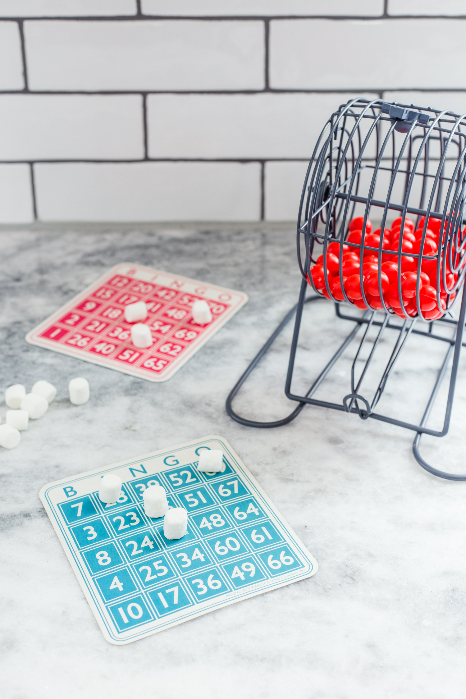 marshmallow bingo snow day activities