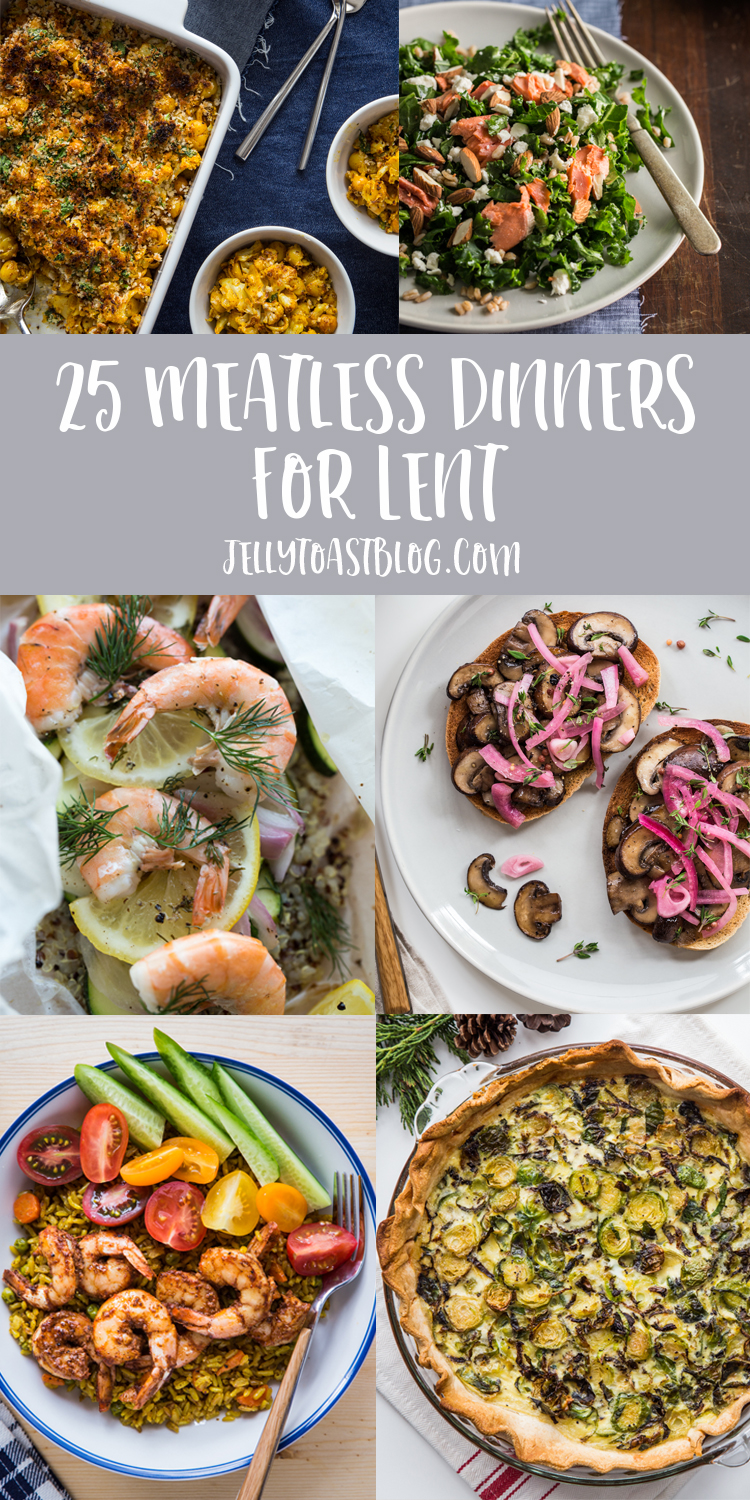 25 meatless dinners for lent